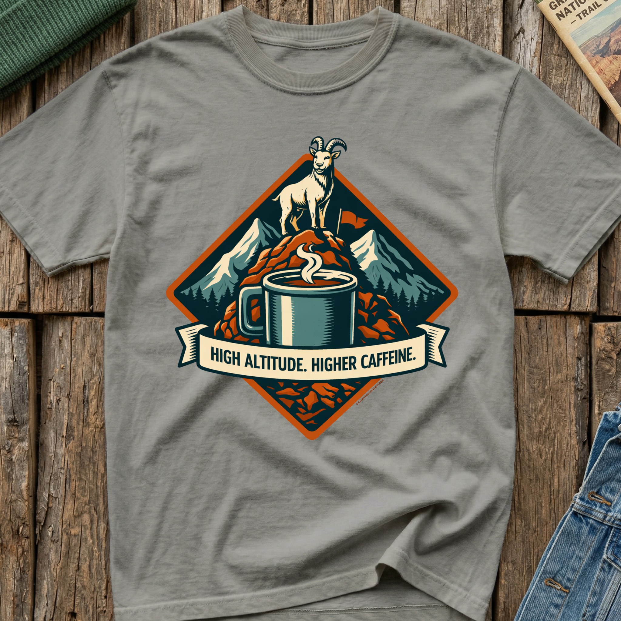 High Altitude Higher Caffeine T-Shirt