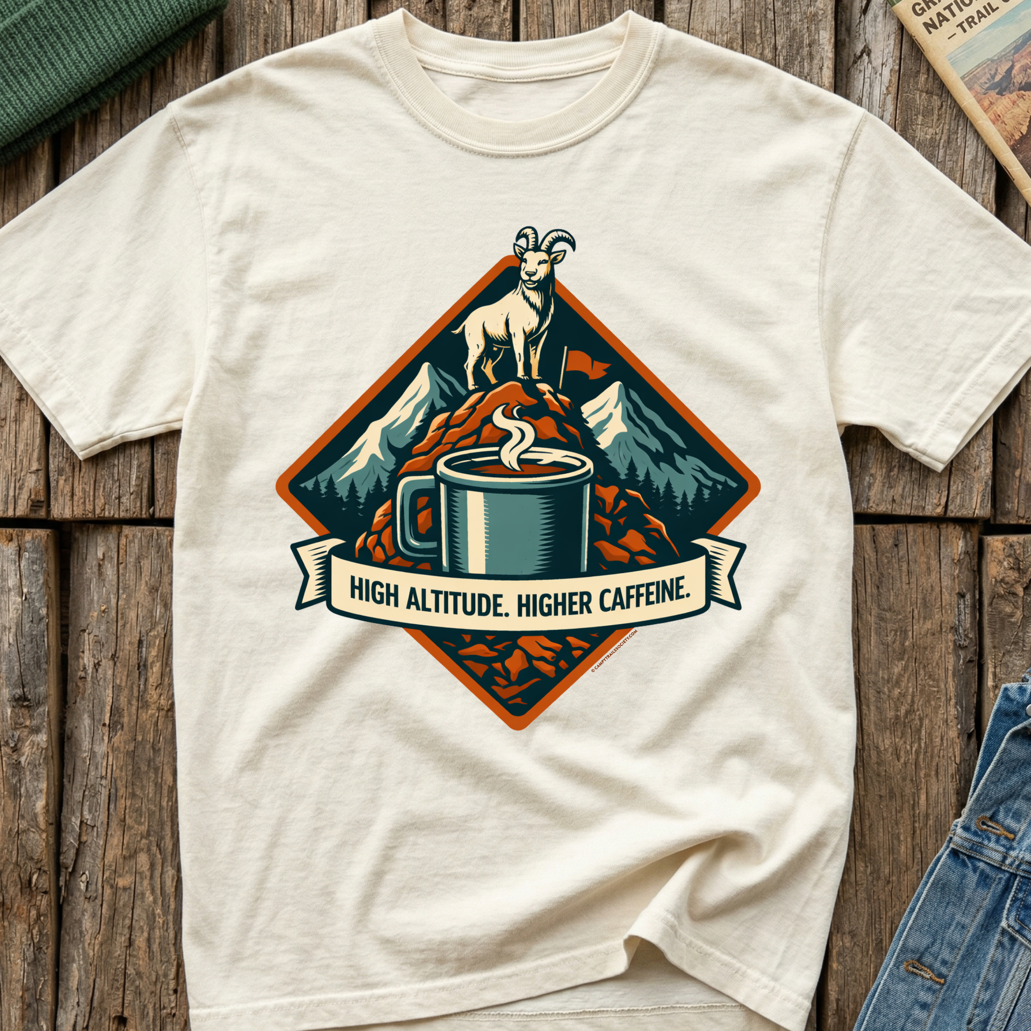 High Altitude Higher Caffeine T-Shirt