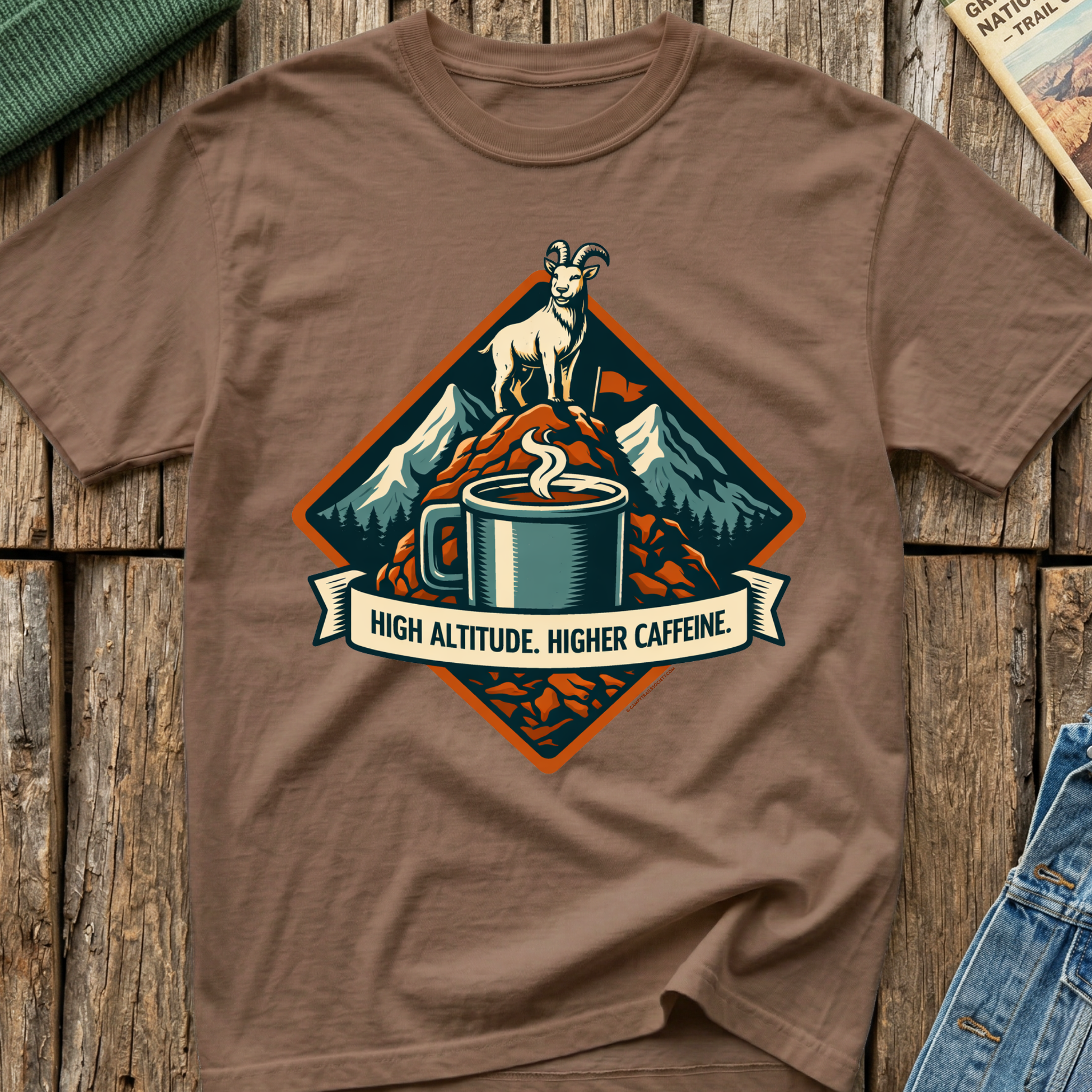 High Altitude Higher Caffeine T-Shirt