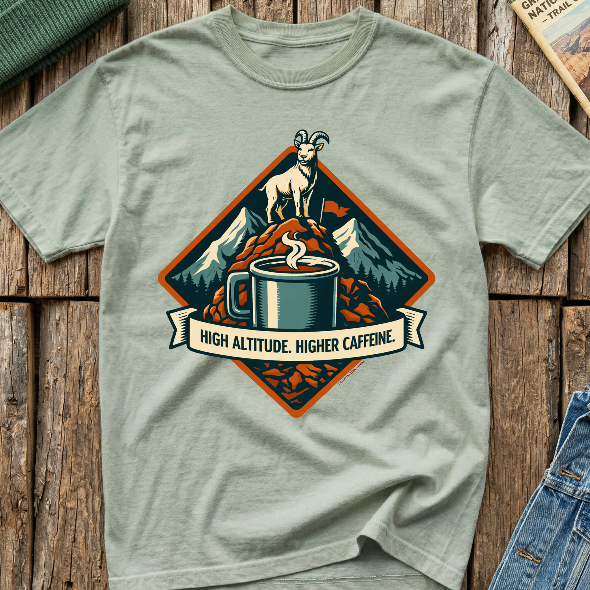 High Altitude Higher Caffeine T-Shirt