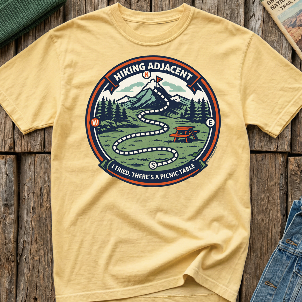 Hiking Adjacent I Tried T-Shirt