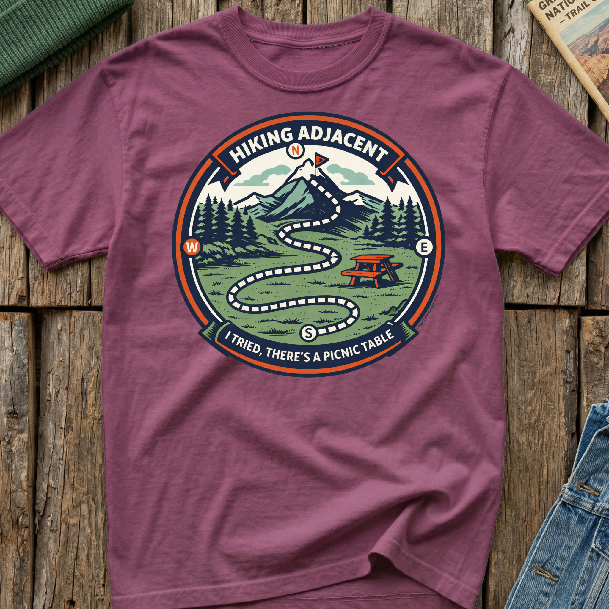 Hiking Adjacent I Tried T-Shirt