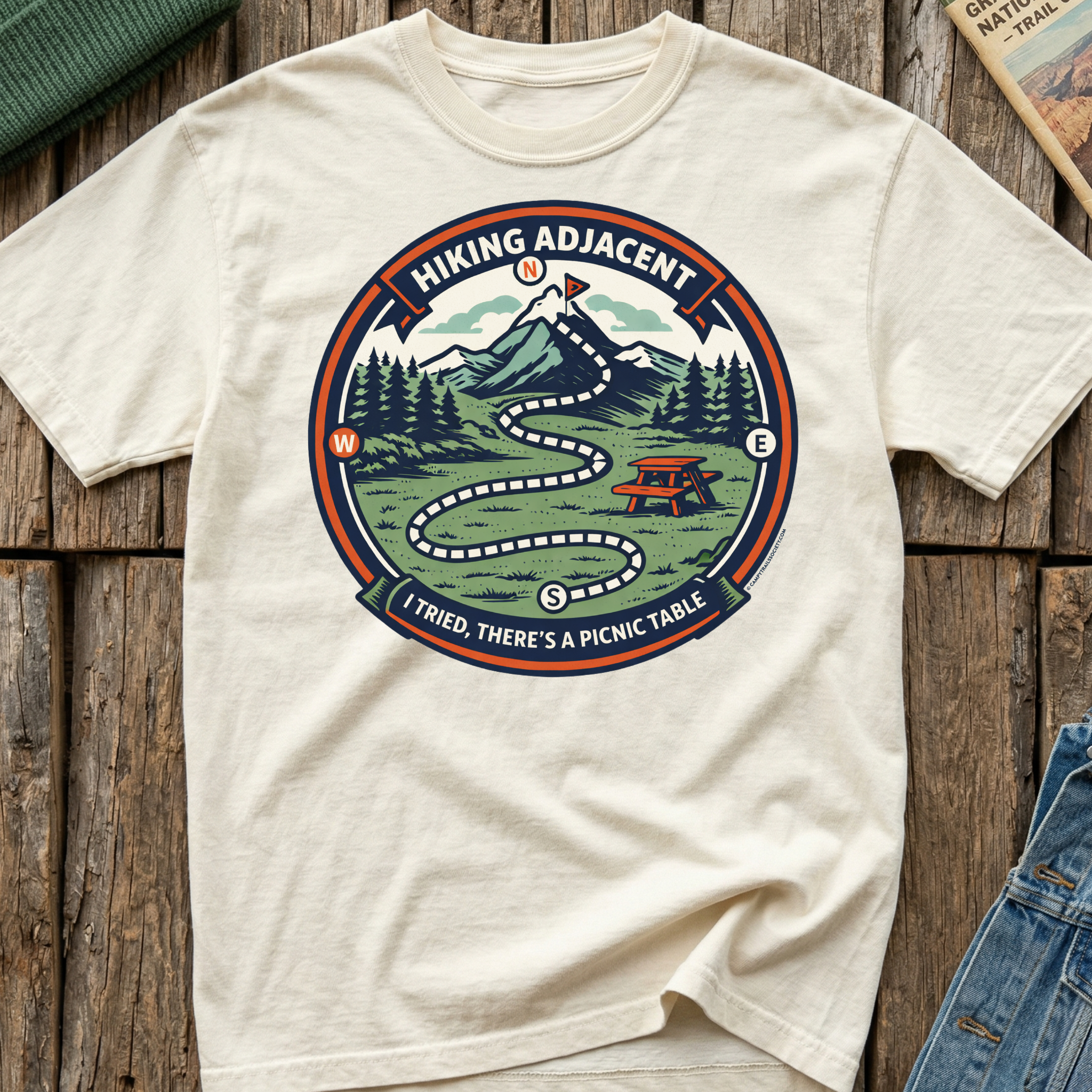 Hiking Adjacent I Tried T-Shirt