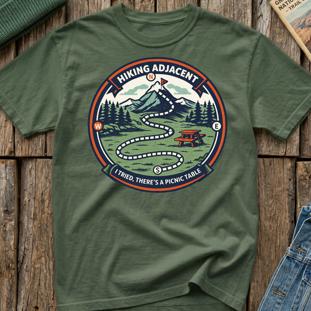 Hiking Adjacent I Tried T-Shirt