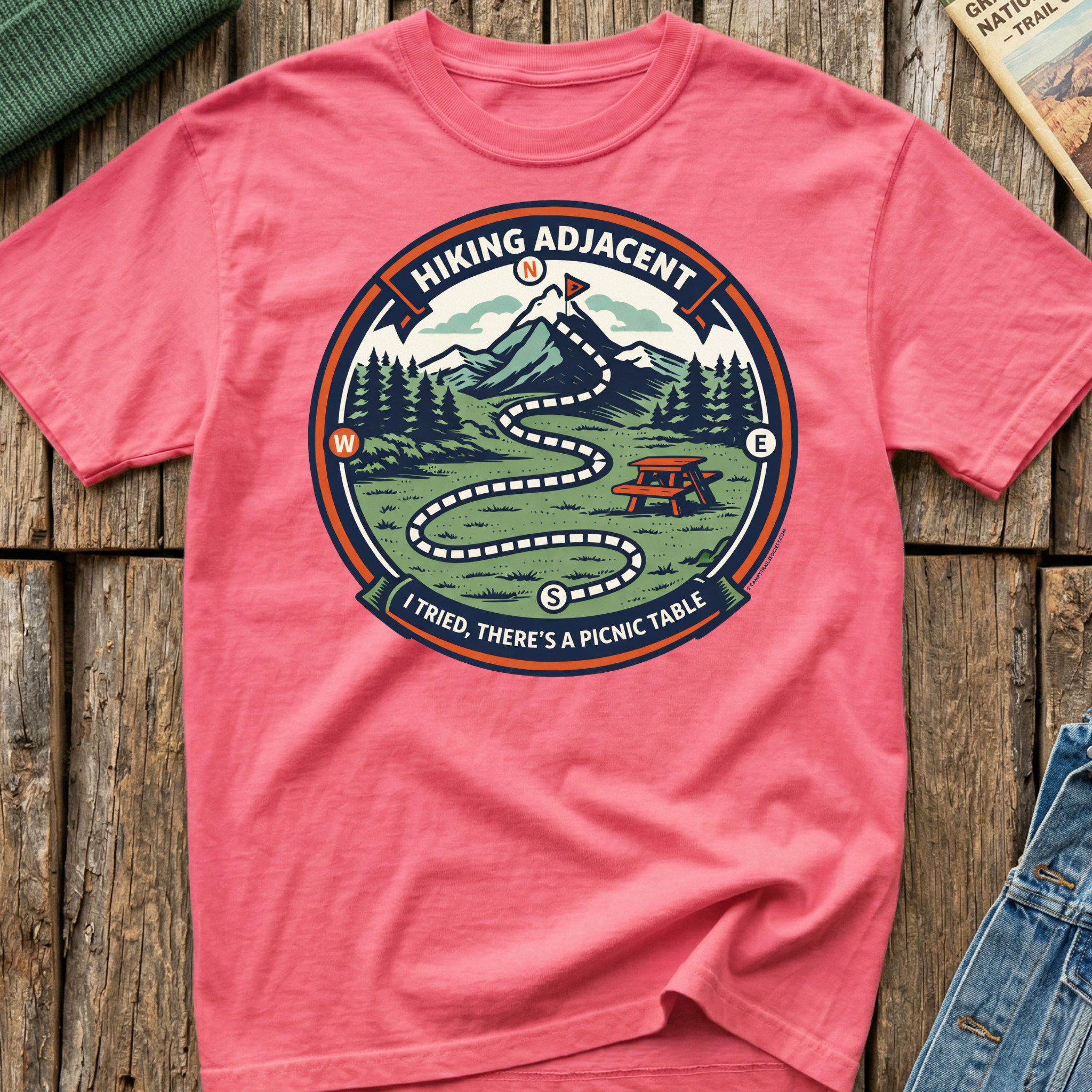 Hiking Adjacent I Tried T-Shirt
