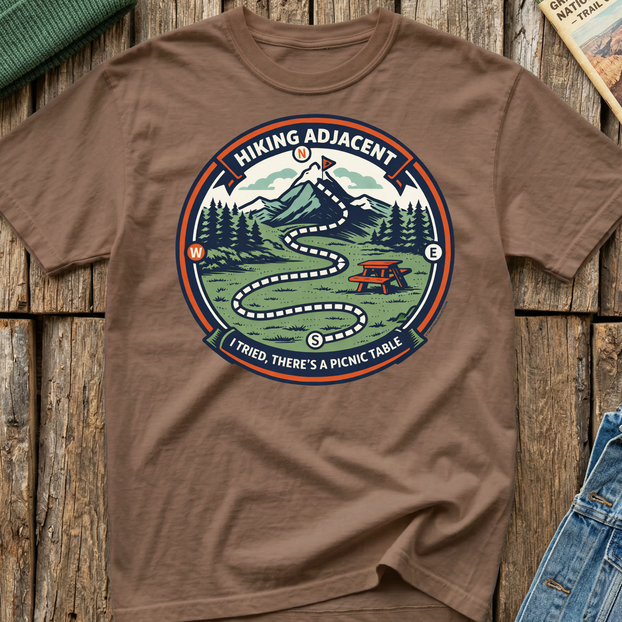 Hiking Adjacent I Tried T-Shirt