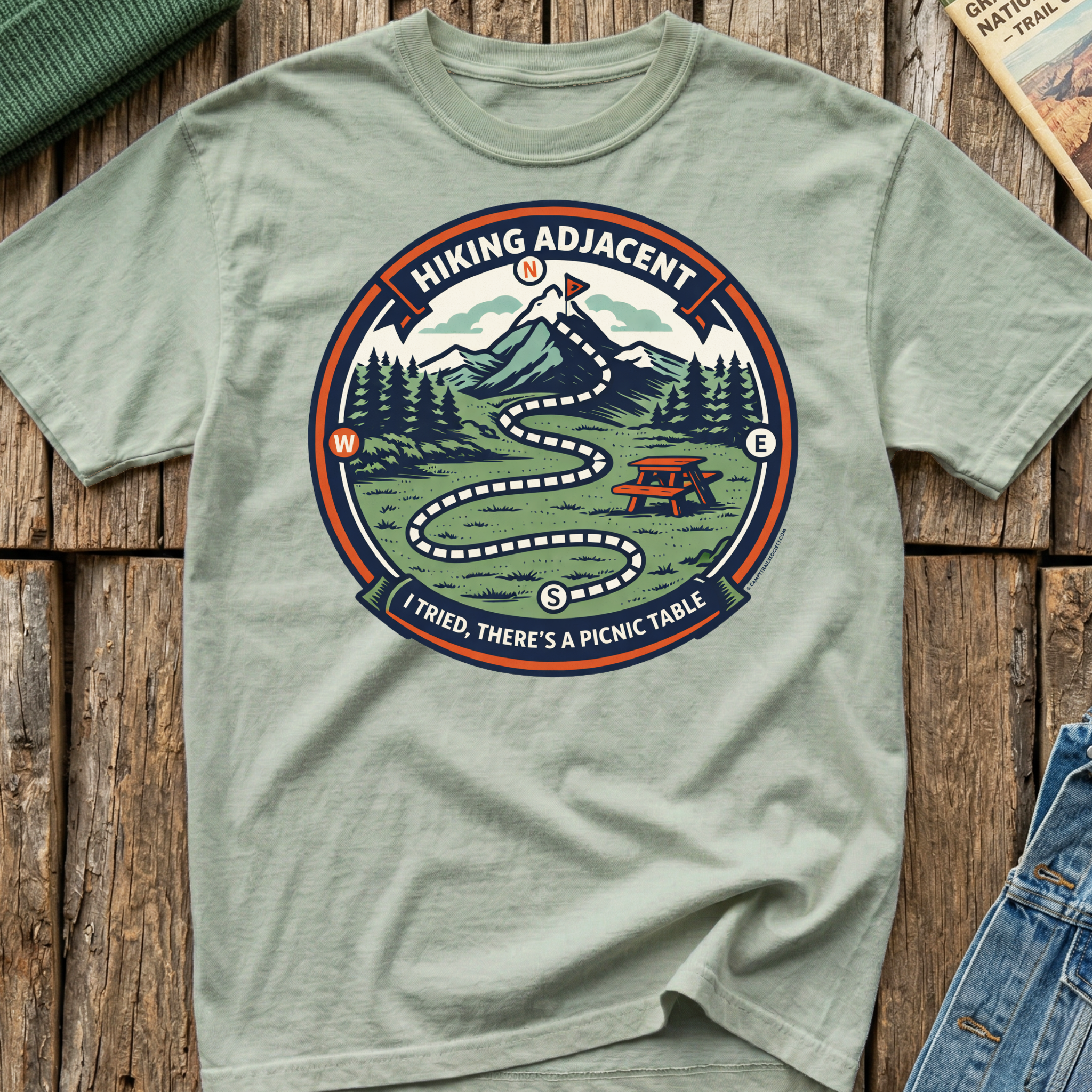Hiking Adjacent I Tried T-Shirt