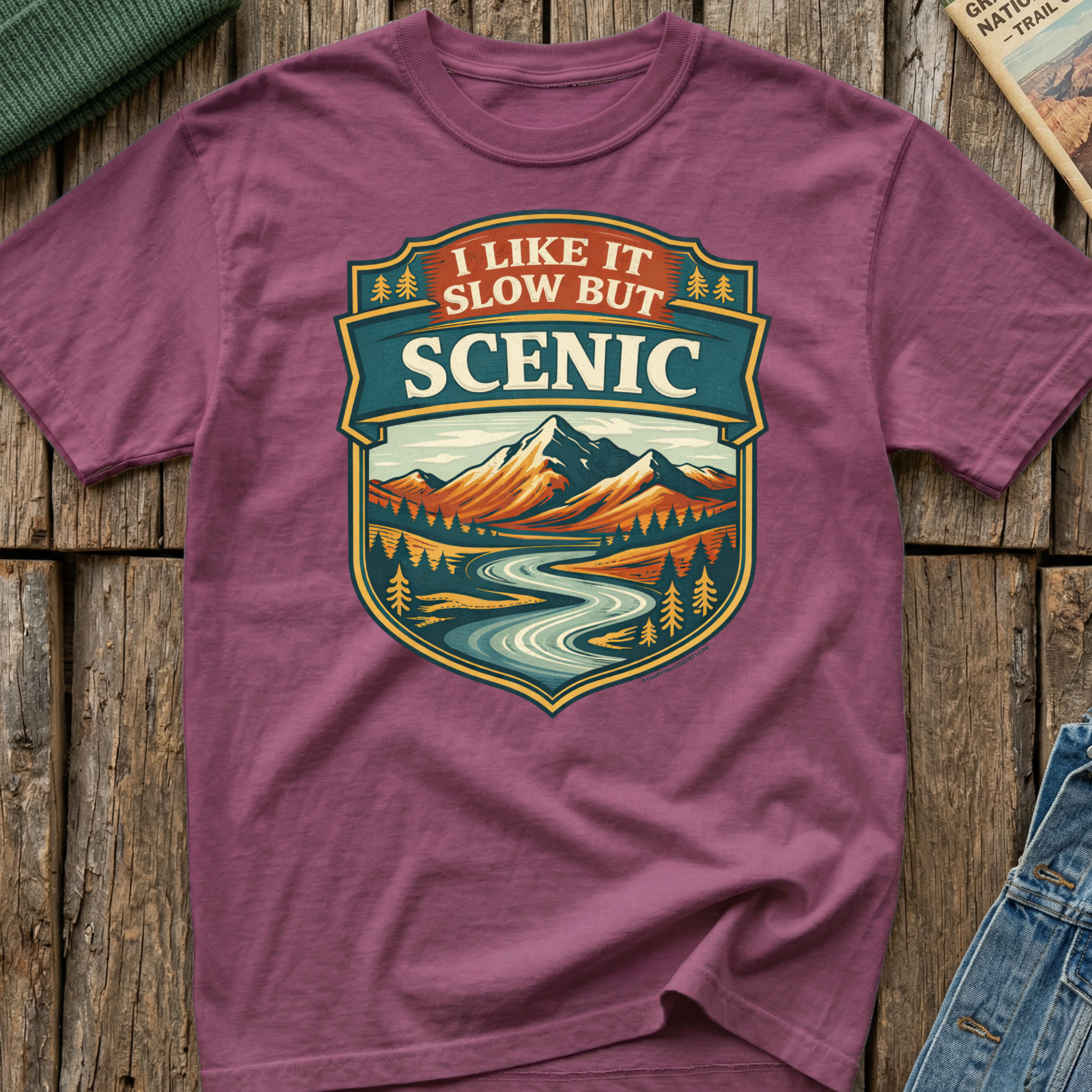 I Like It Slow But Scenic T-Shirt