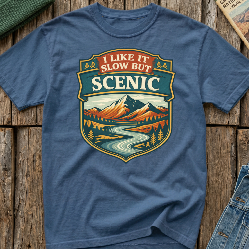 I Like It Slow But Scenic T-Shirt