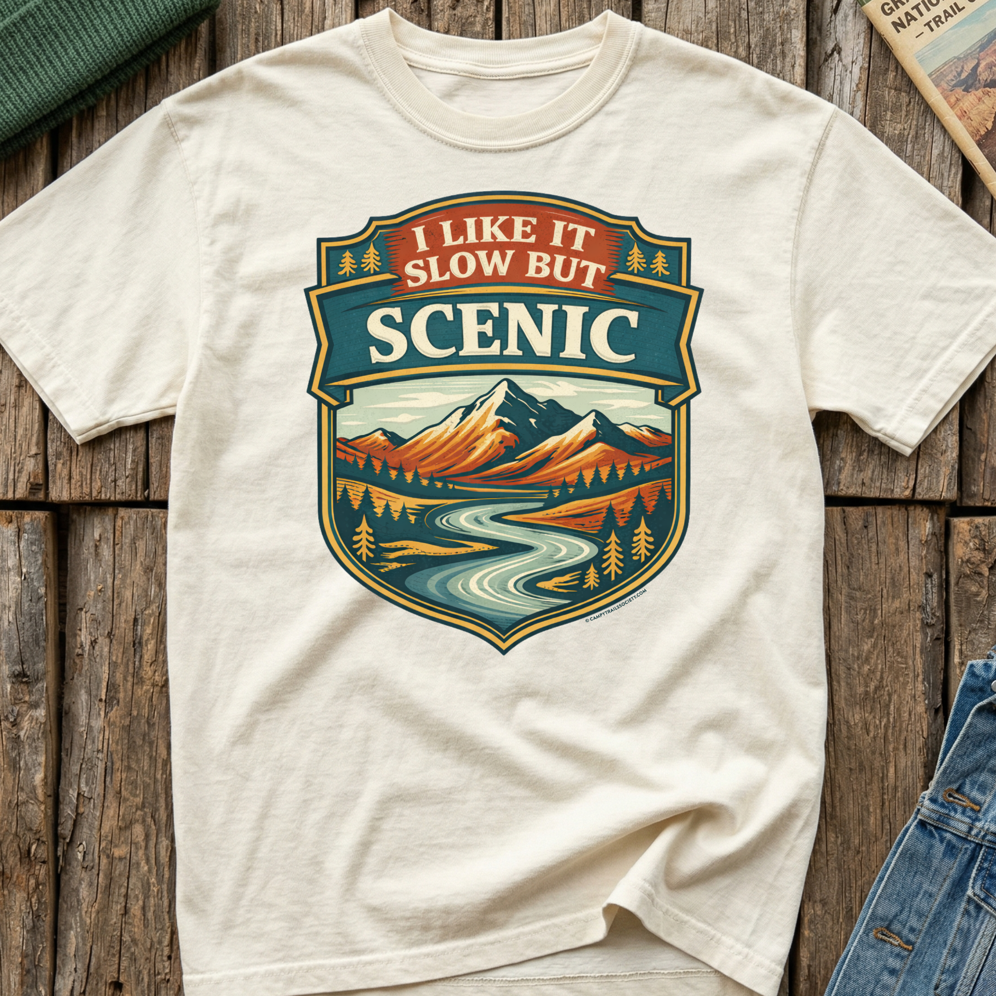 I Like It Slow But Scenic T-Shirt