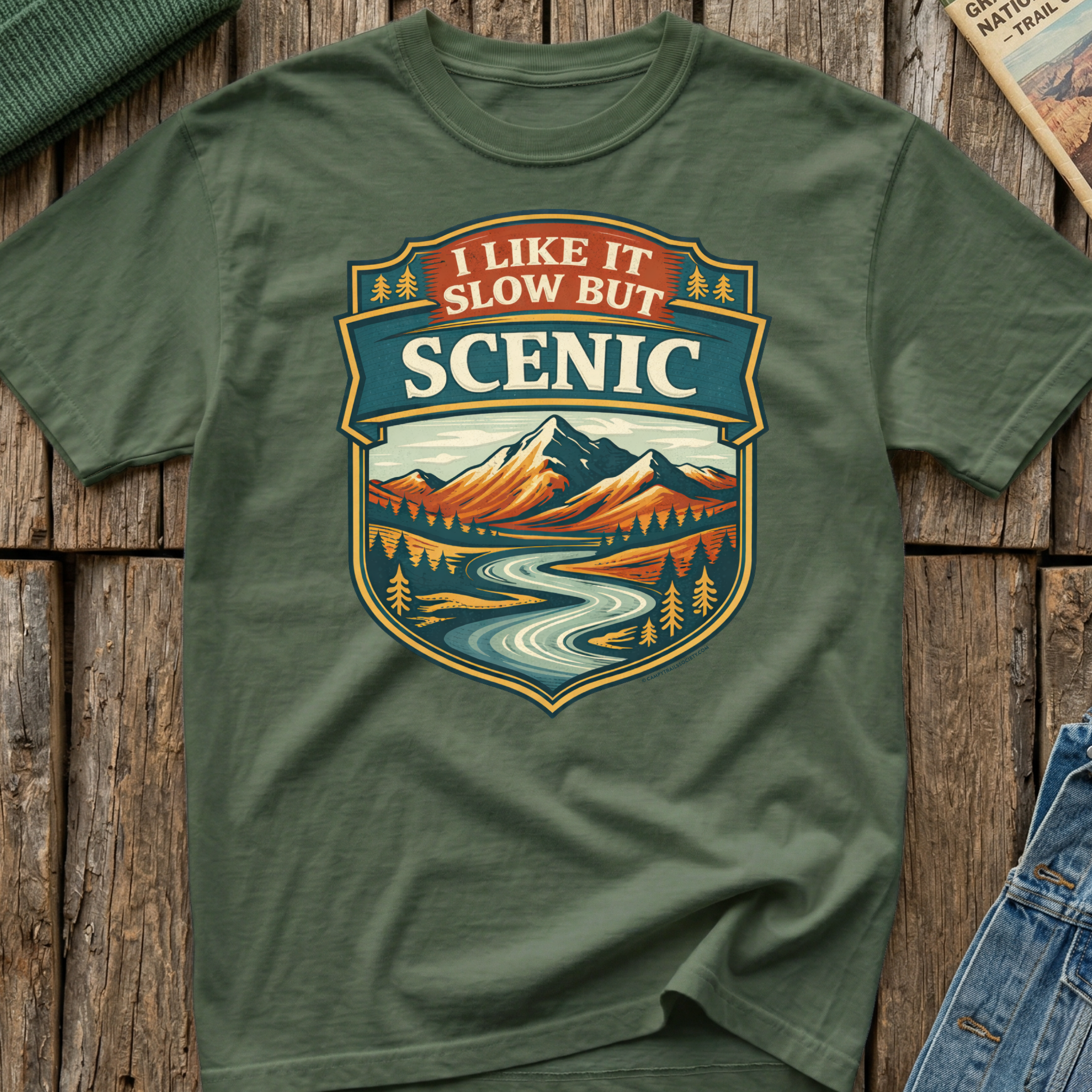 I Like It Slow But Scenic T-Shirt