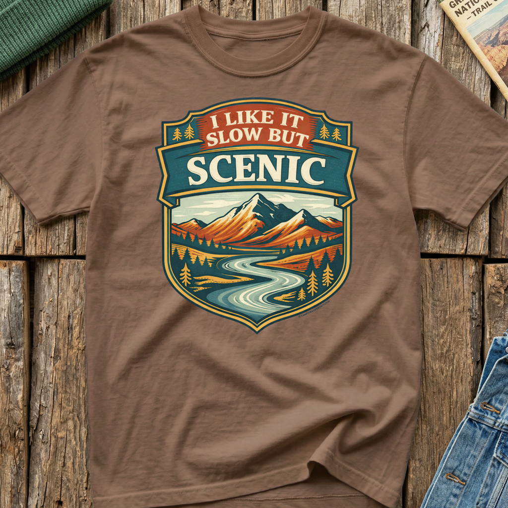 I Like It Slow But Scenic T-Shirt