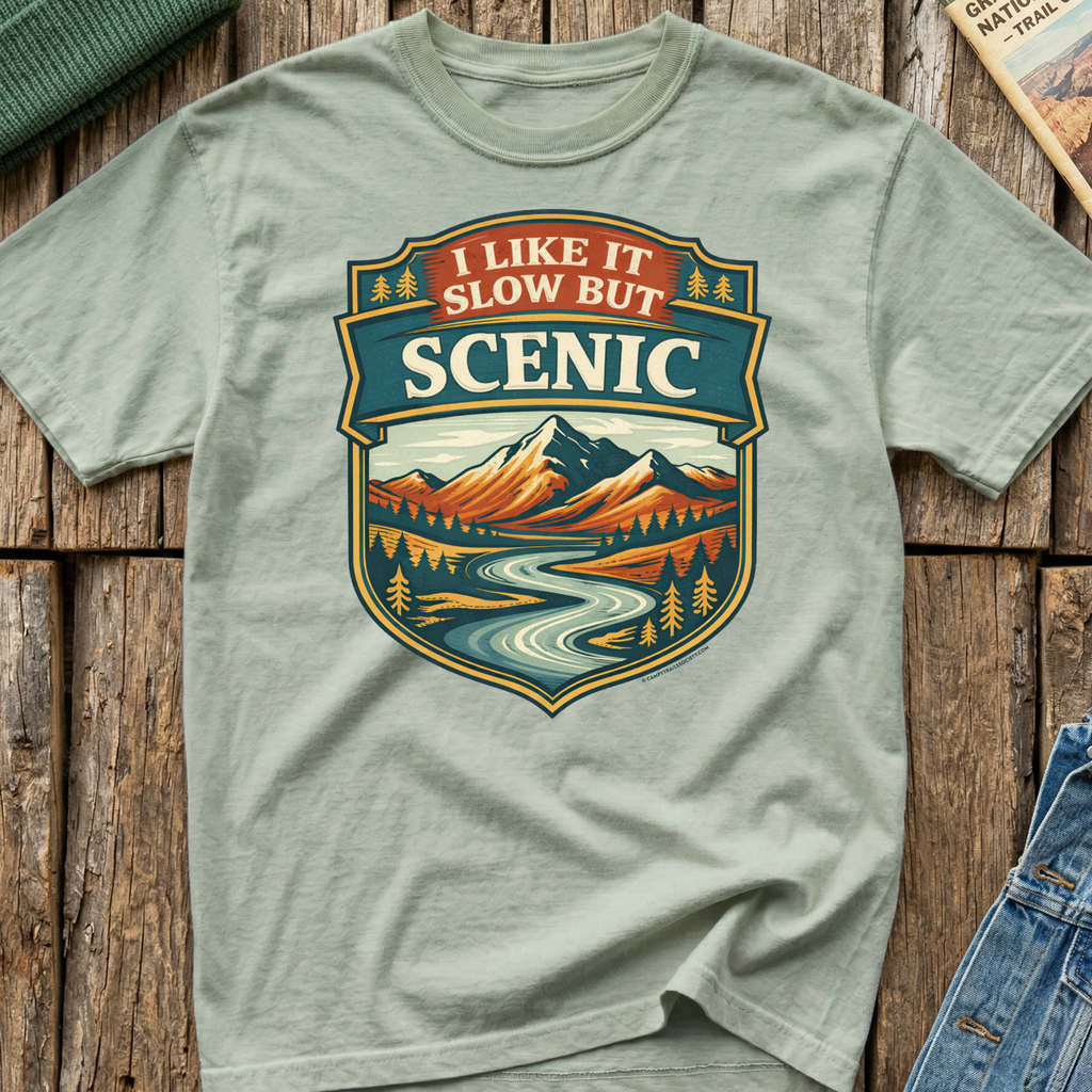 I Like It Slow But Scenic T-Shirt