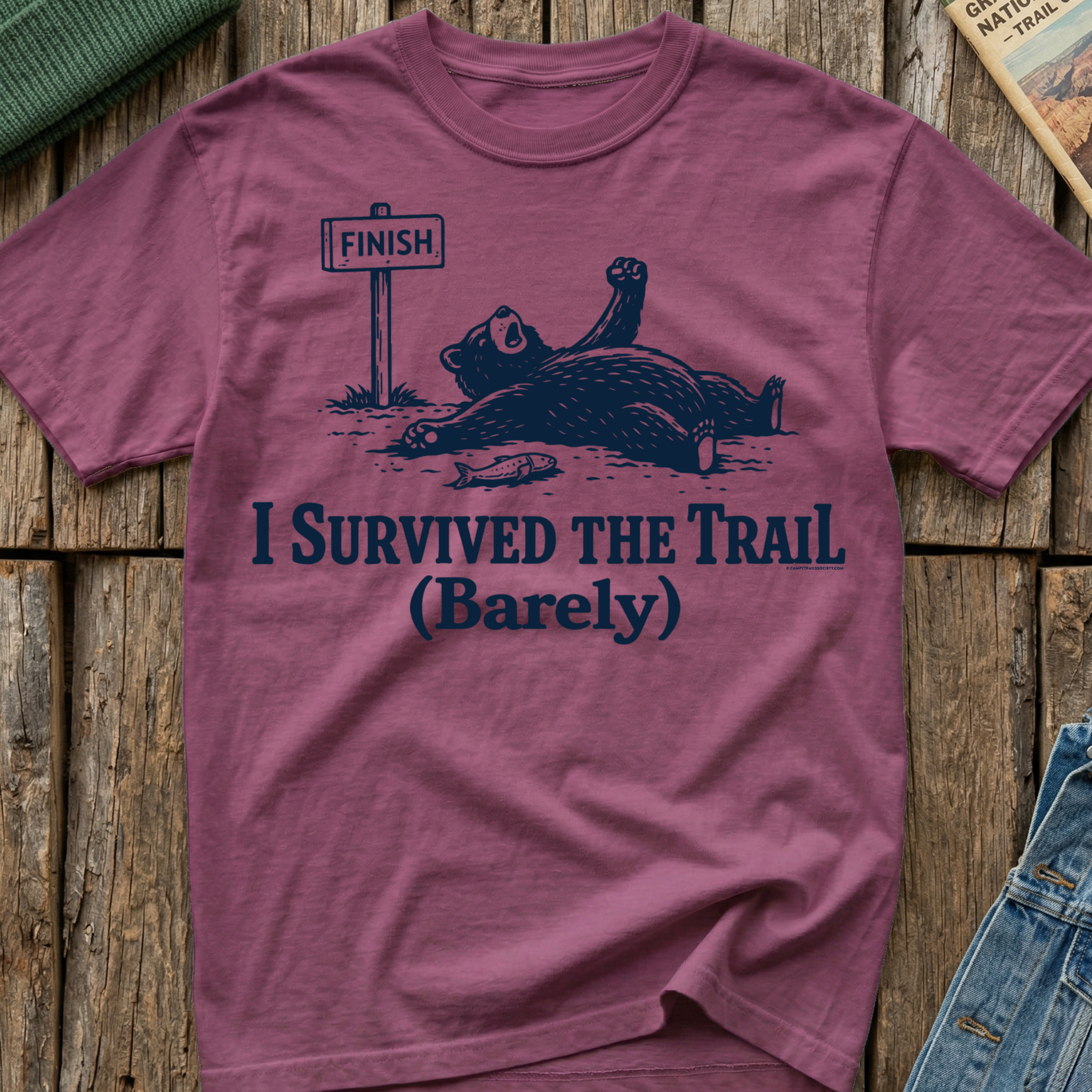 I Survived the Trail (Barely) T-Shirt