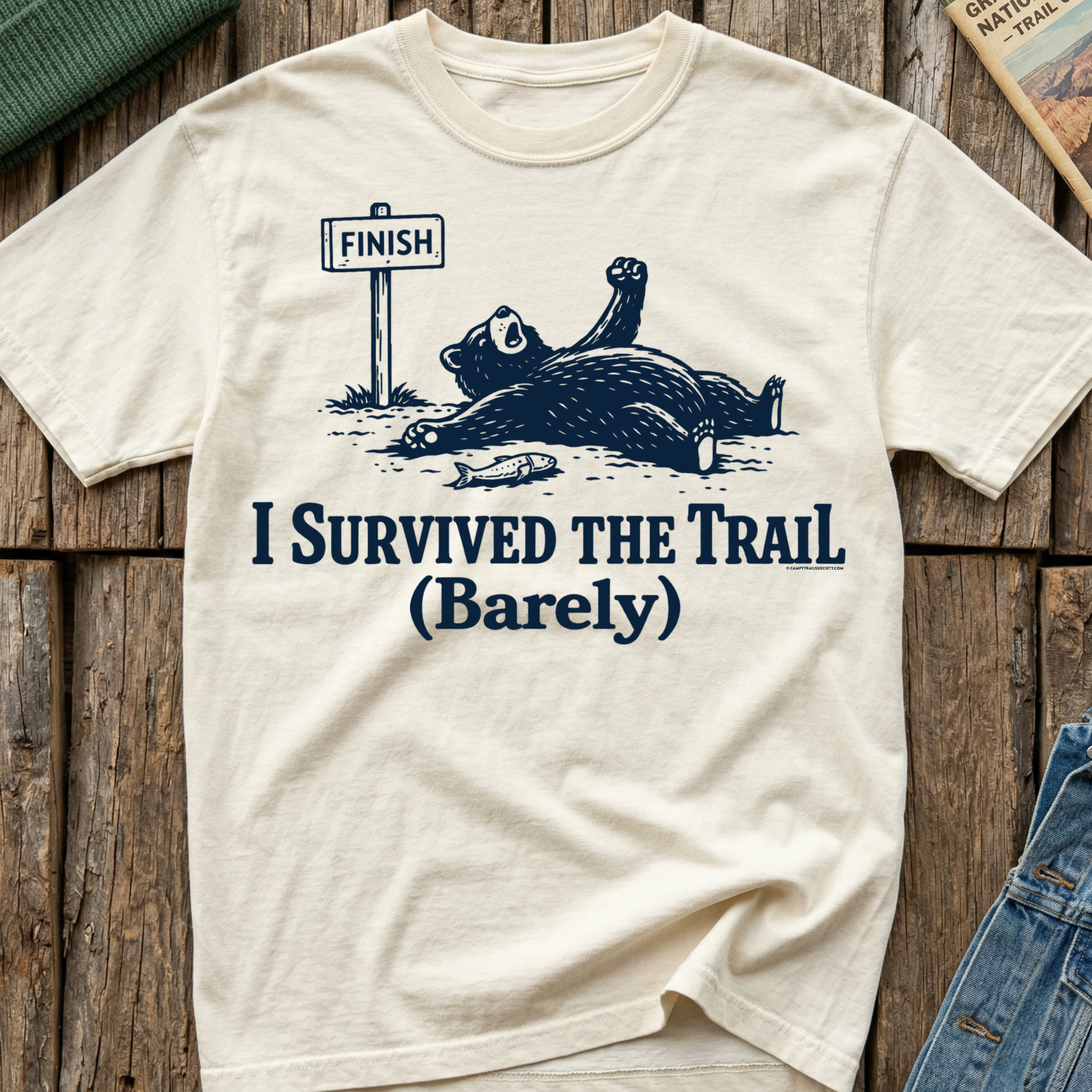 I Survived the Trail (Barely) T-Shirt