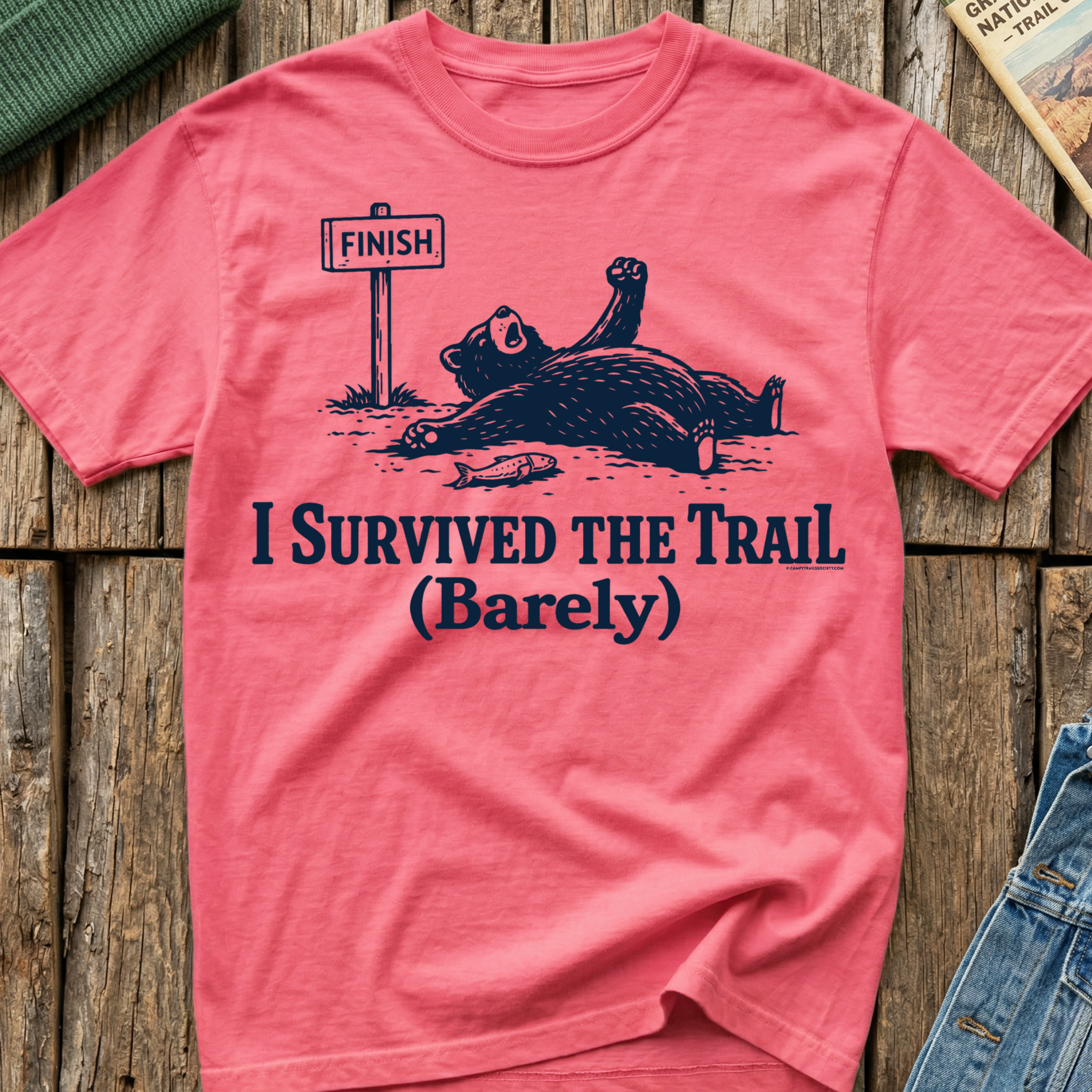 I Survived the Trail (Barely) T-Shirt