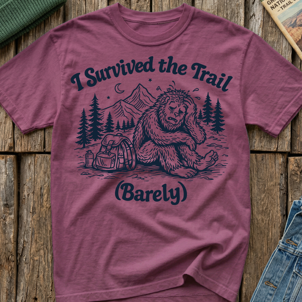 I Survived the Trail (Barely) T-Shirt
