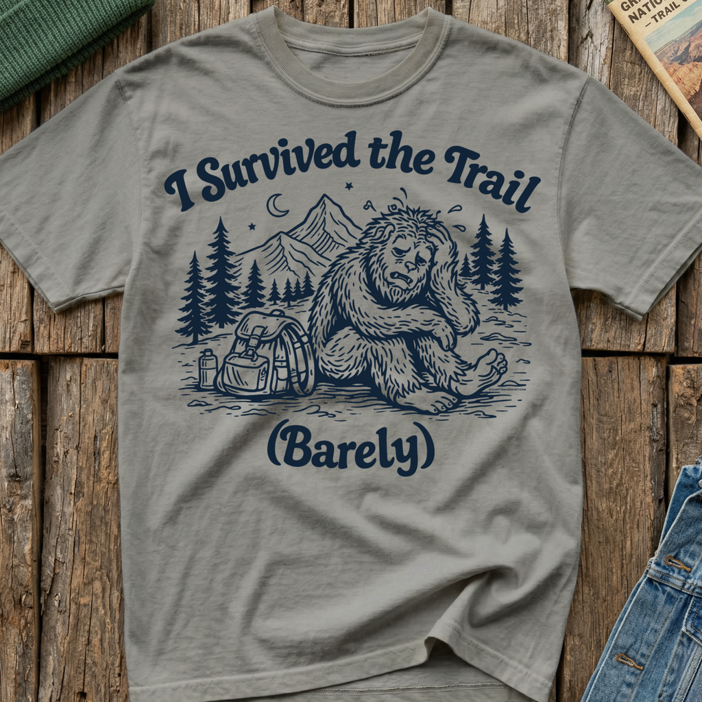 I Survived the Trail (Barely) T-Shirt