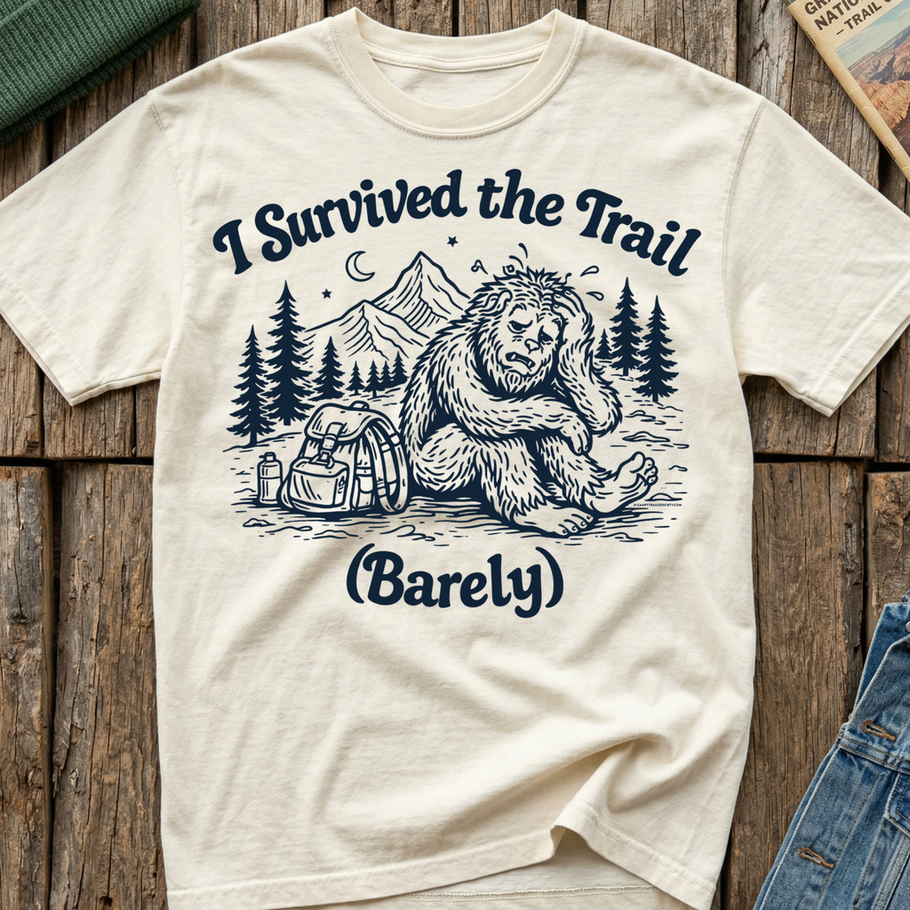 I Survived the Trail (Barely) T-Shirt