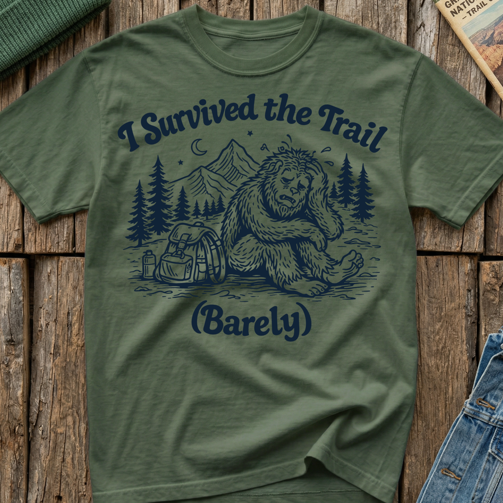 I Survived the Trail (Barely) T-Shirt