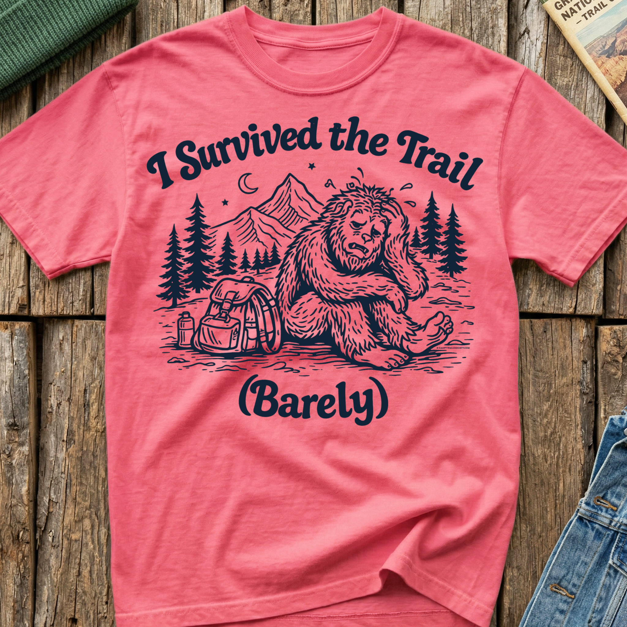 I Survived the Trail (Barely) T-Shirt