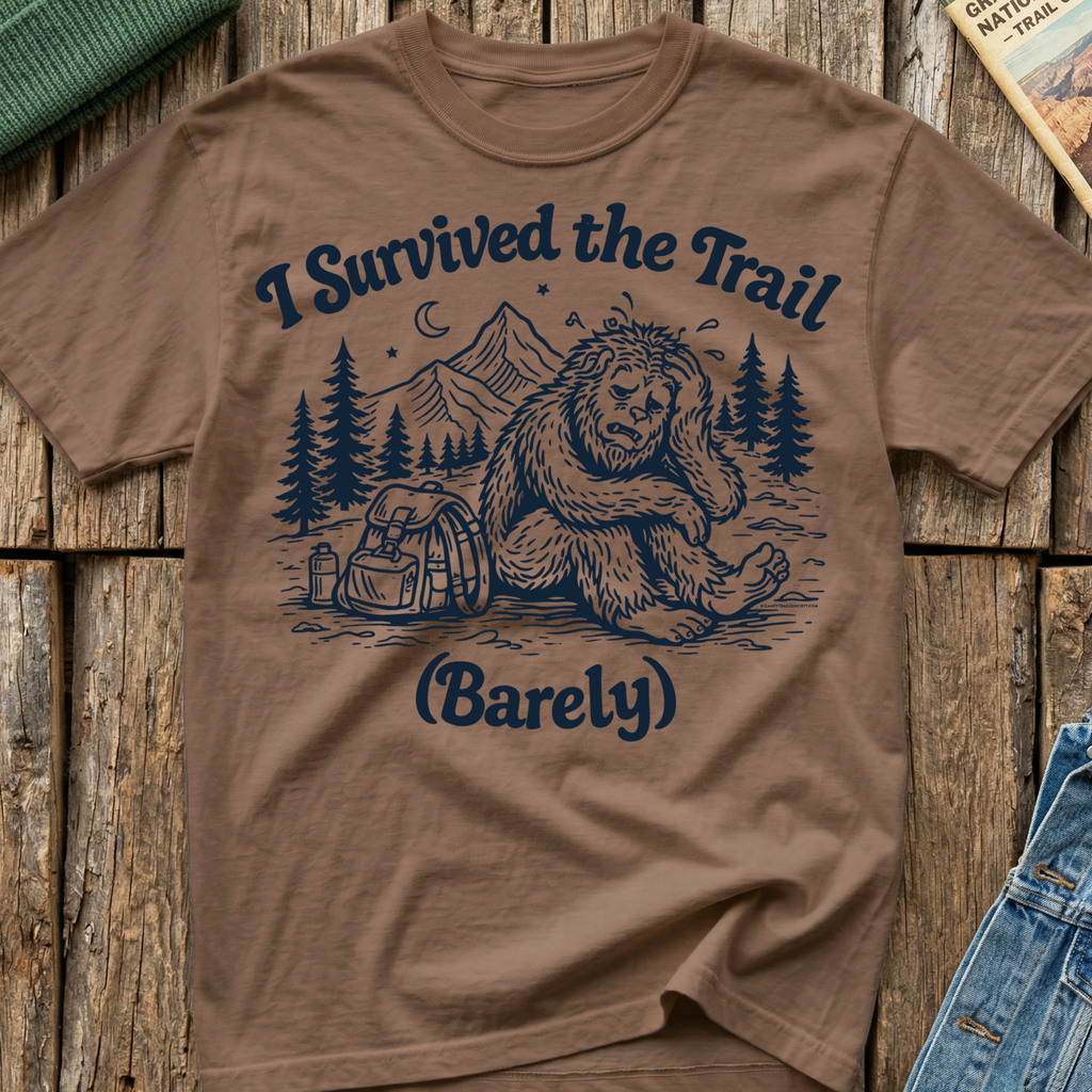 I Survived the Trail (Barely) T-Shirt