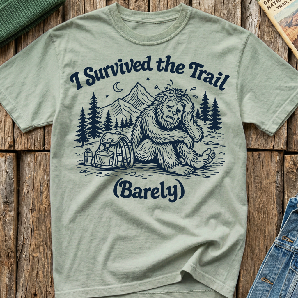 I Survived the Trail (Barely) T-Shirt