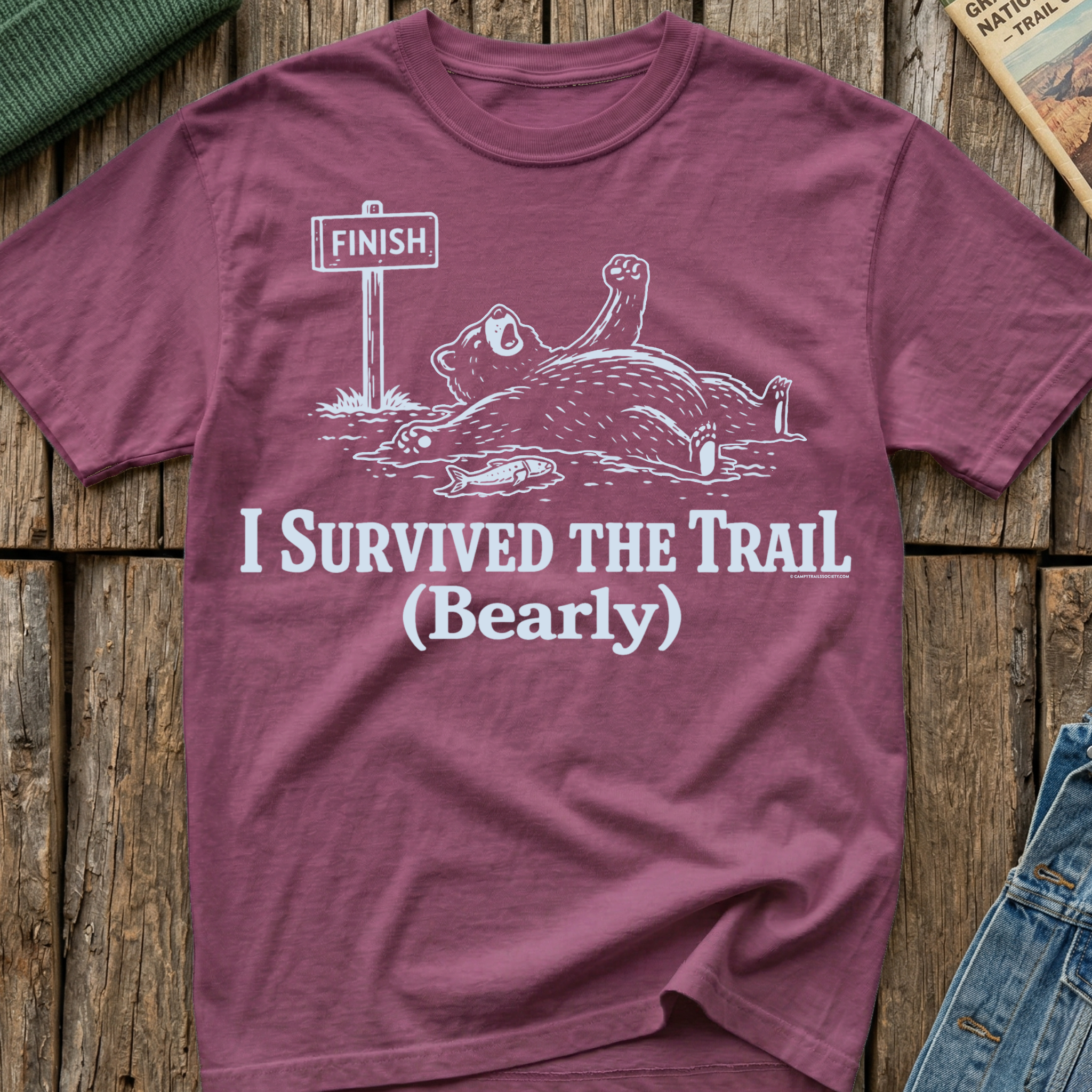 I Survived the Trail (Bearly) T-Shirt