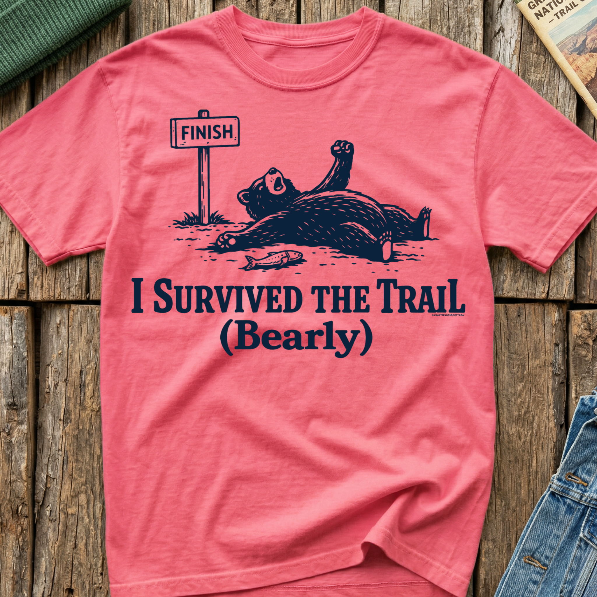 I Survived the Trail (Bearly) T-Shirt