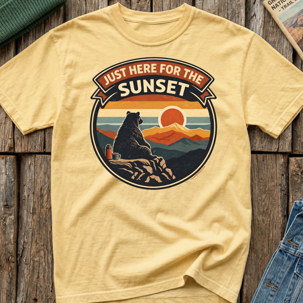 Just Here For The Sunset T-Shirt
