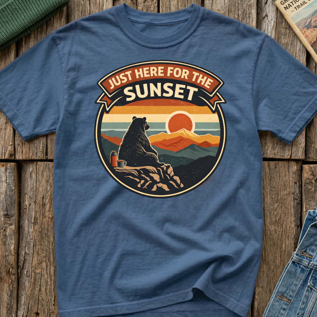 Just Here For The Sunset T-Shirt