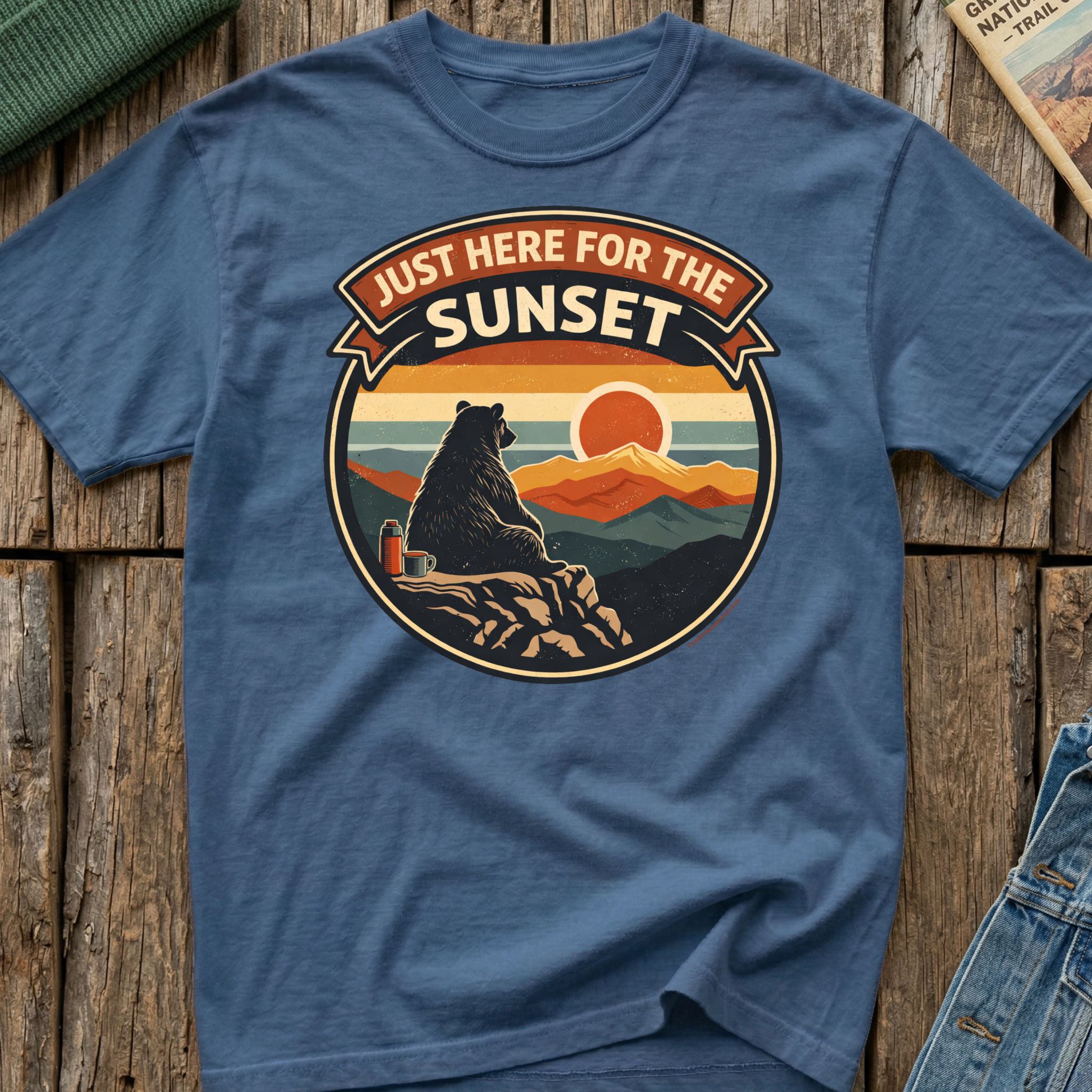 Just Here For The Sunset T-Shirt