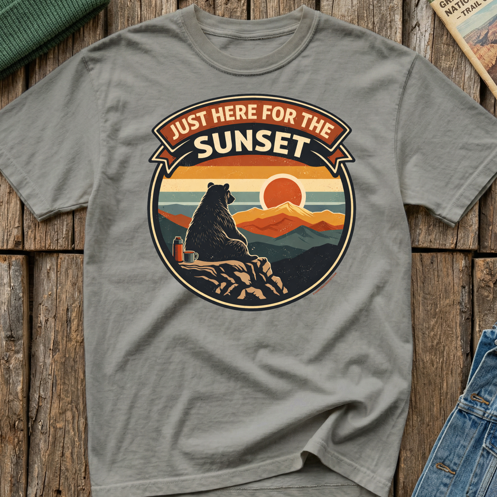 Just Here For The Sunset T-Shirt