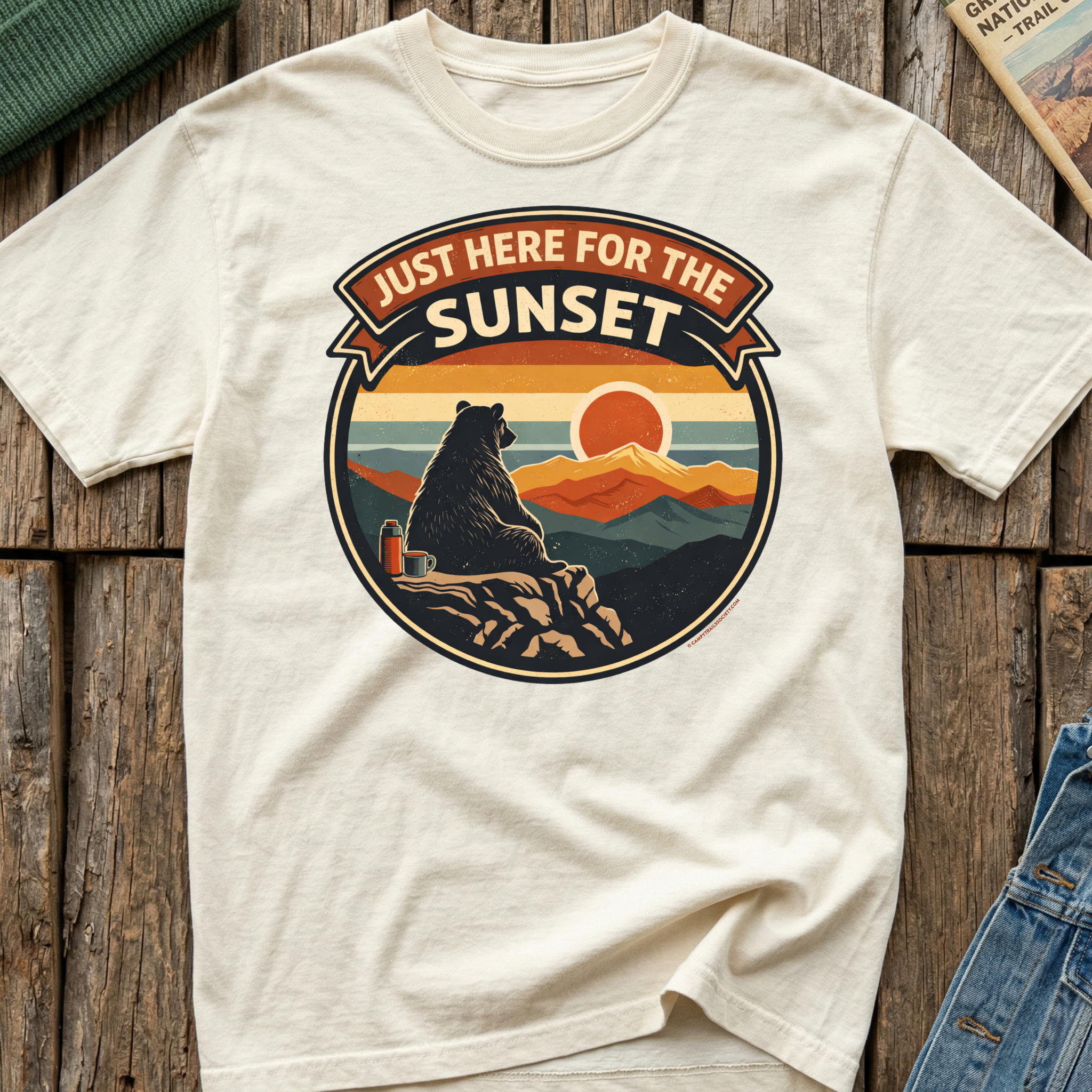 Just Here For The Sunset T-Shirt