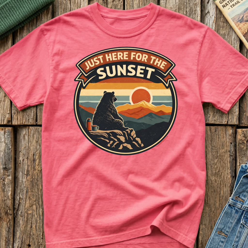 Just Here For The Sunset T-Shirt