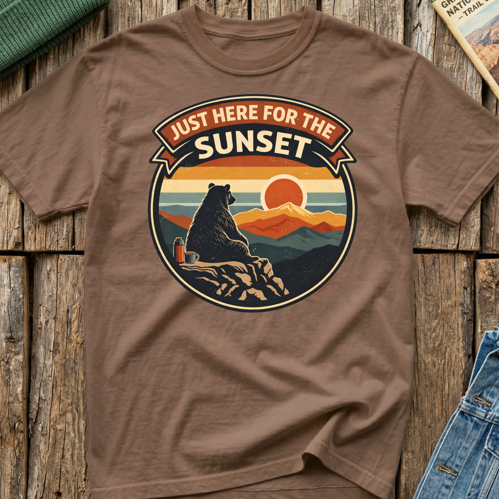 Just Here For The Sunset T-Shirt