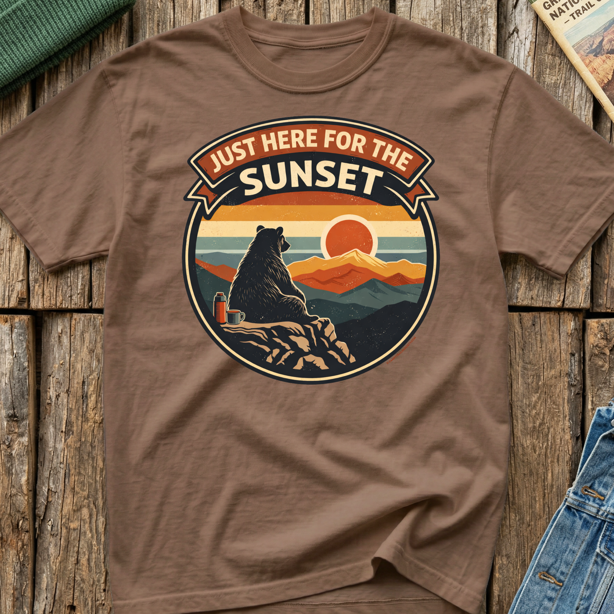 Just Here For The Sunset T-Shirt