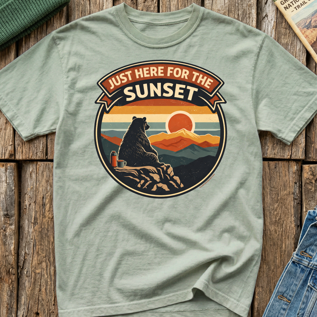 Just Here For The Sunset T-Shirt