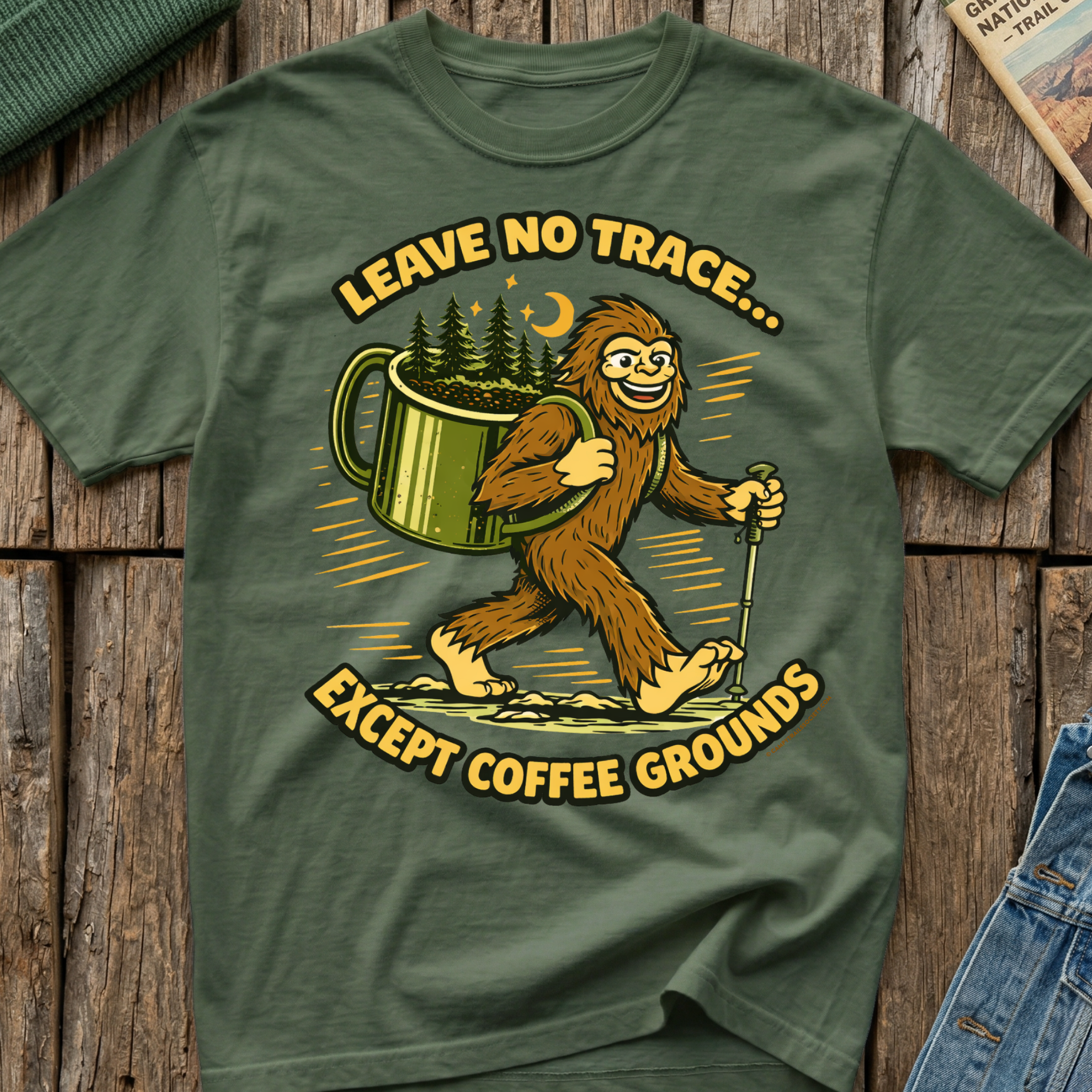 Leave No Trace Bigfoot T-Shirt