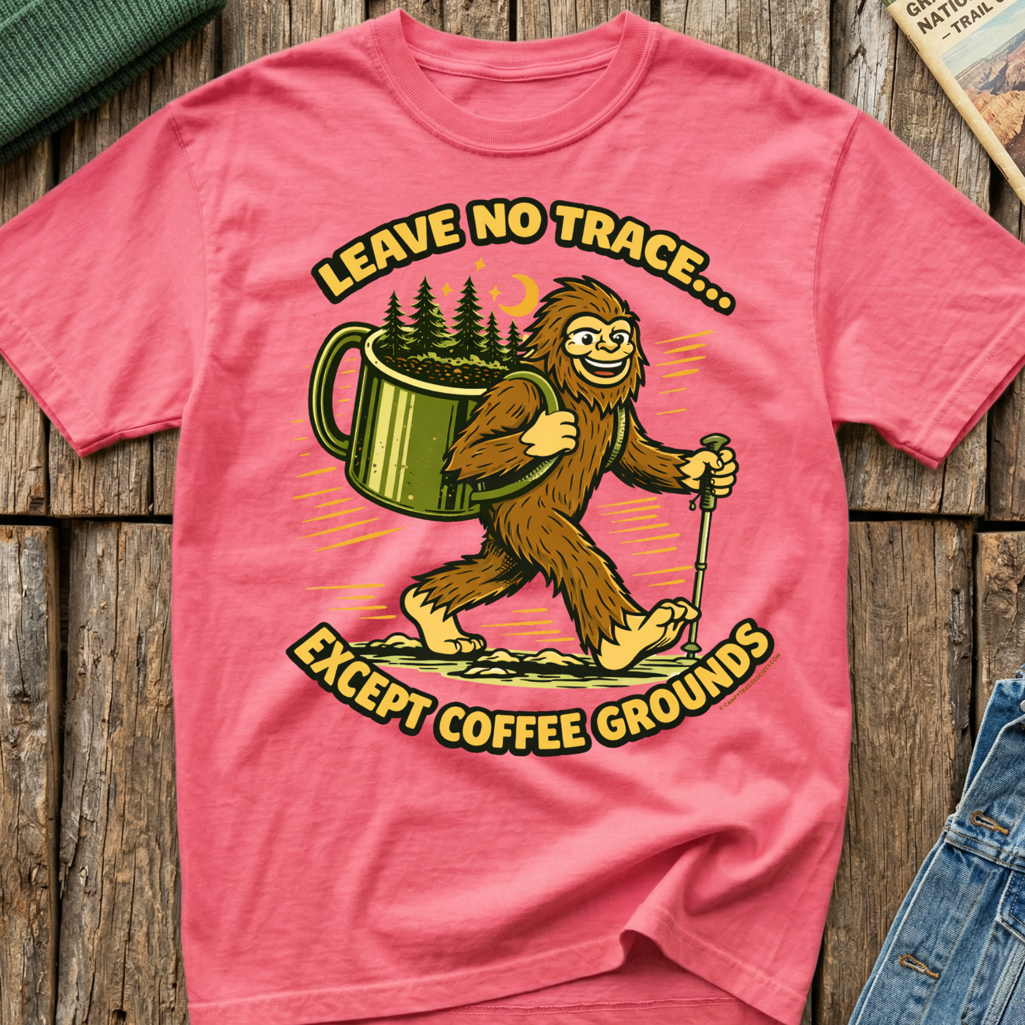 Leave No Trace Bigfoot T-Shirt