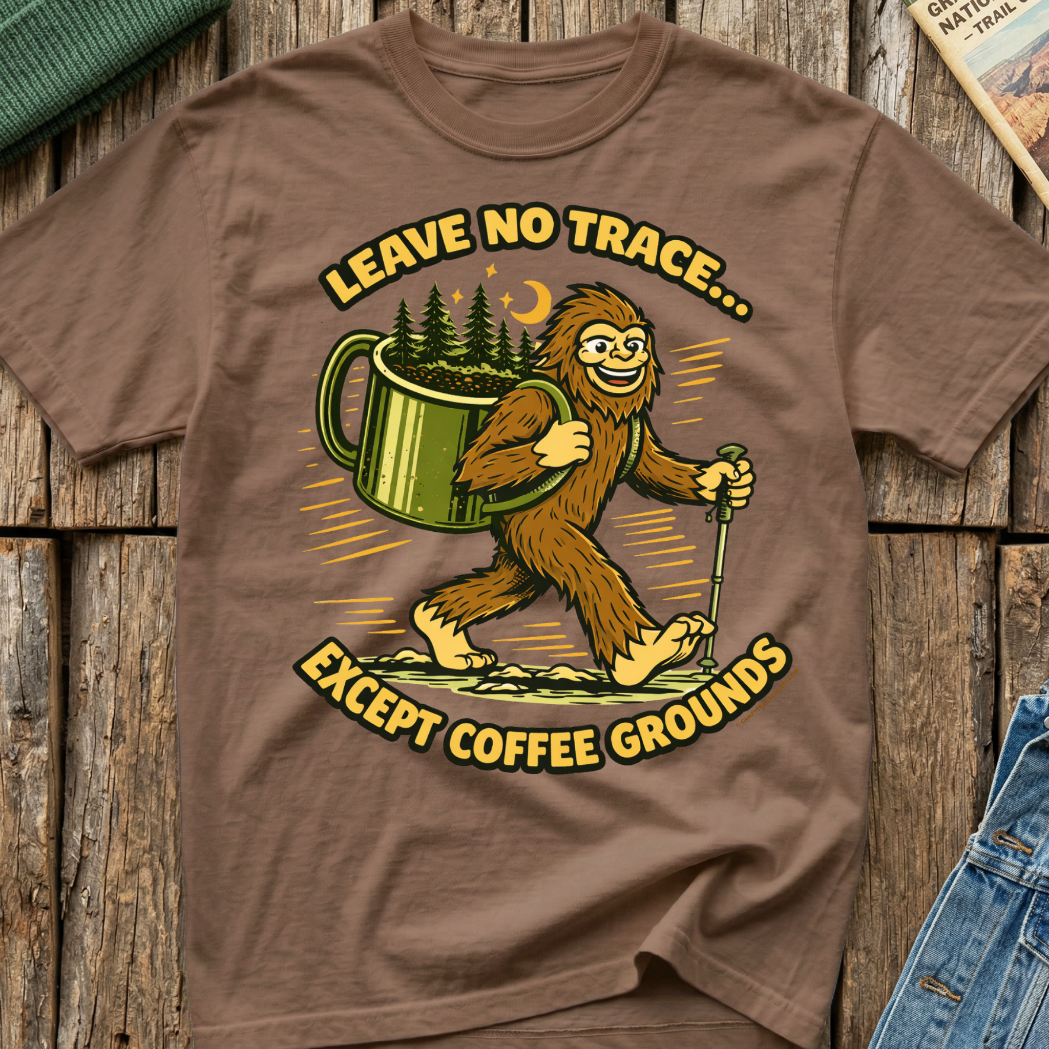 Leave No Trace Bigfoot T-Shirt