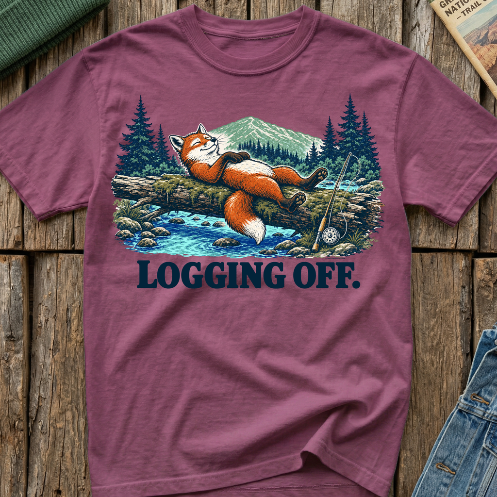 Logging Off T-Shirt