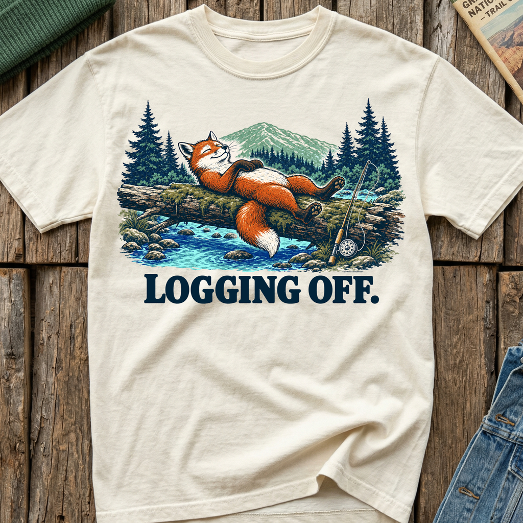 Logging Off T-Shirt