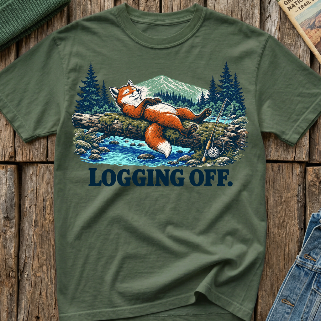 Logging Off T-Shirt