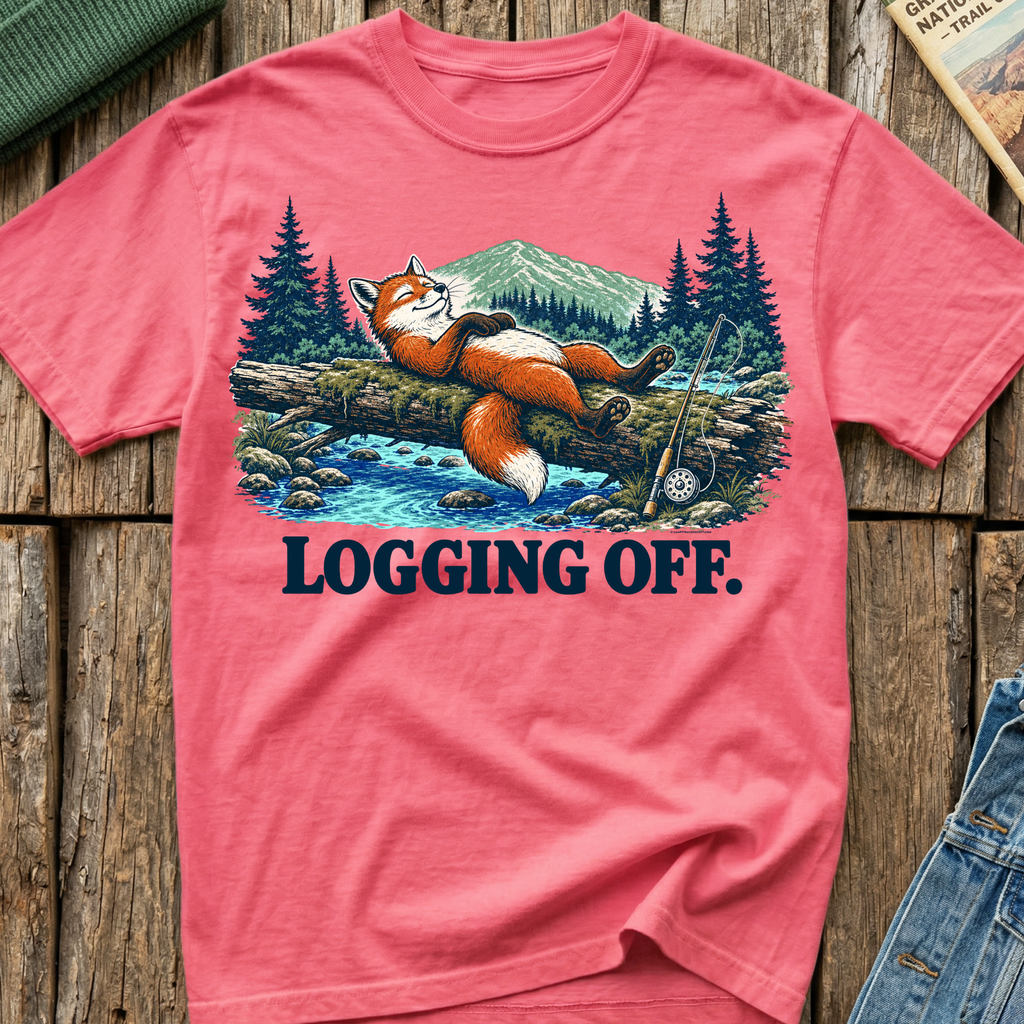 Logging Off T-Shirt