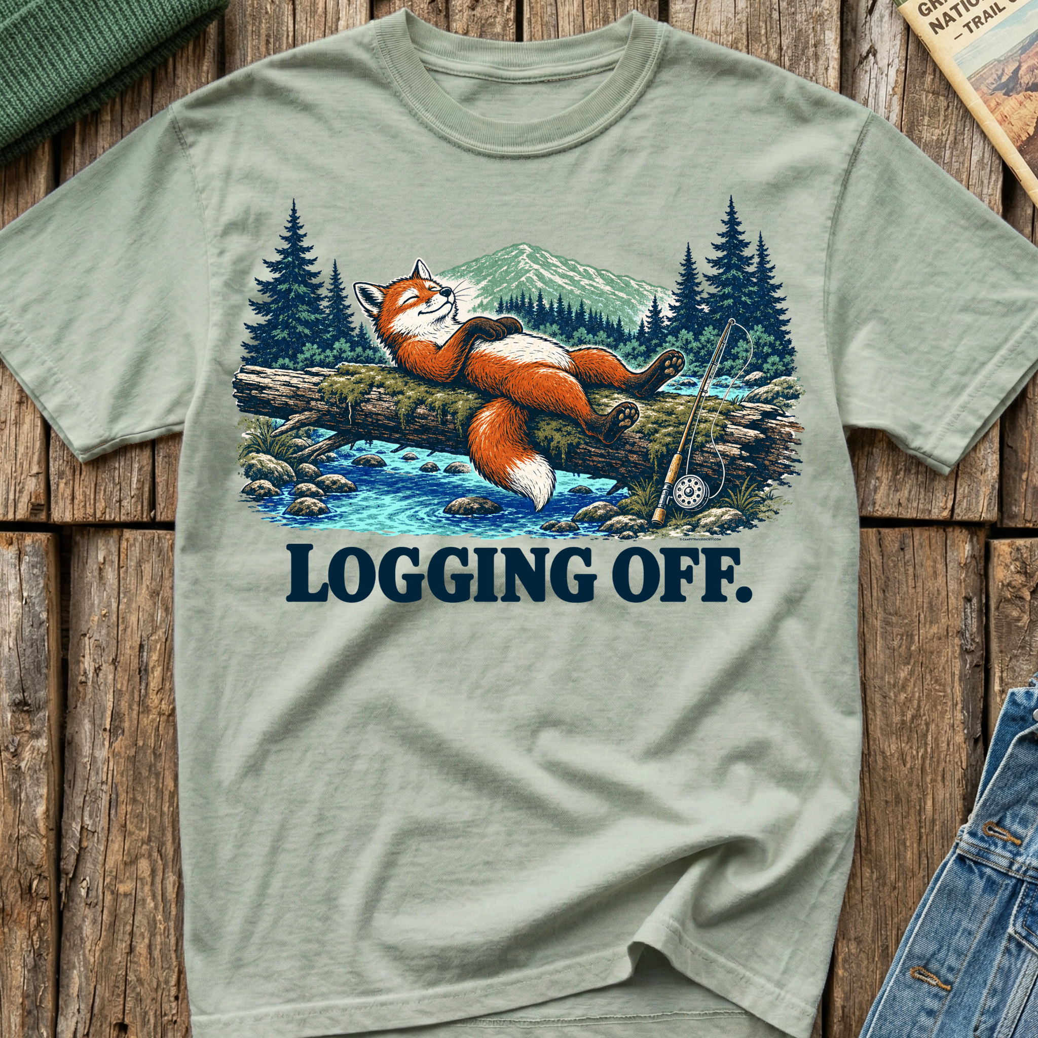 Logging Off T-Shirt