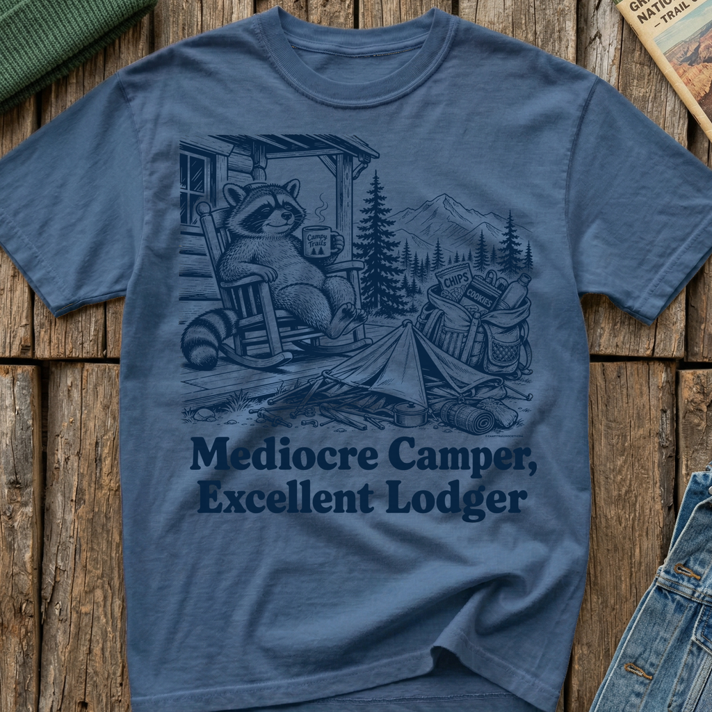 Mediocre Camper Excellent Lodger T-Shirt