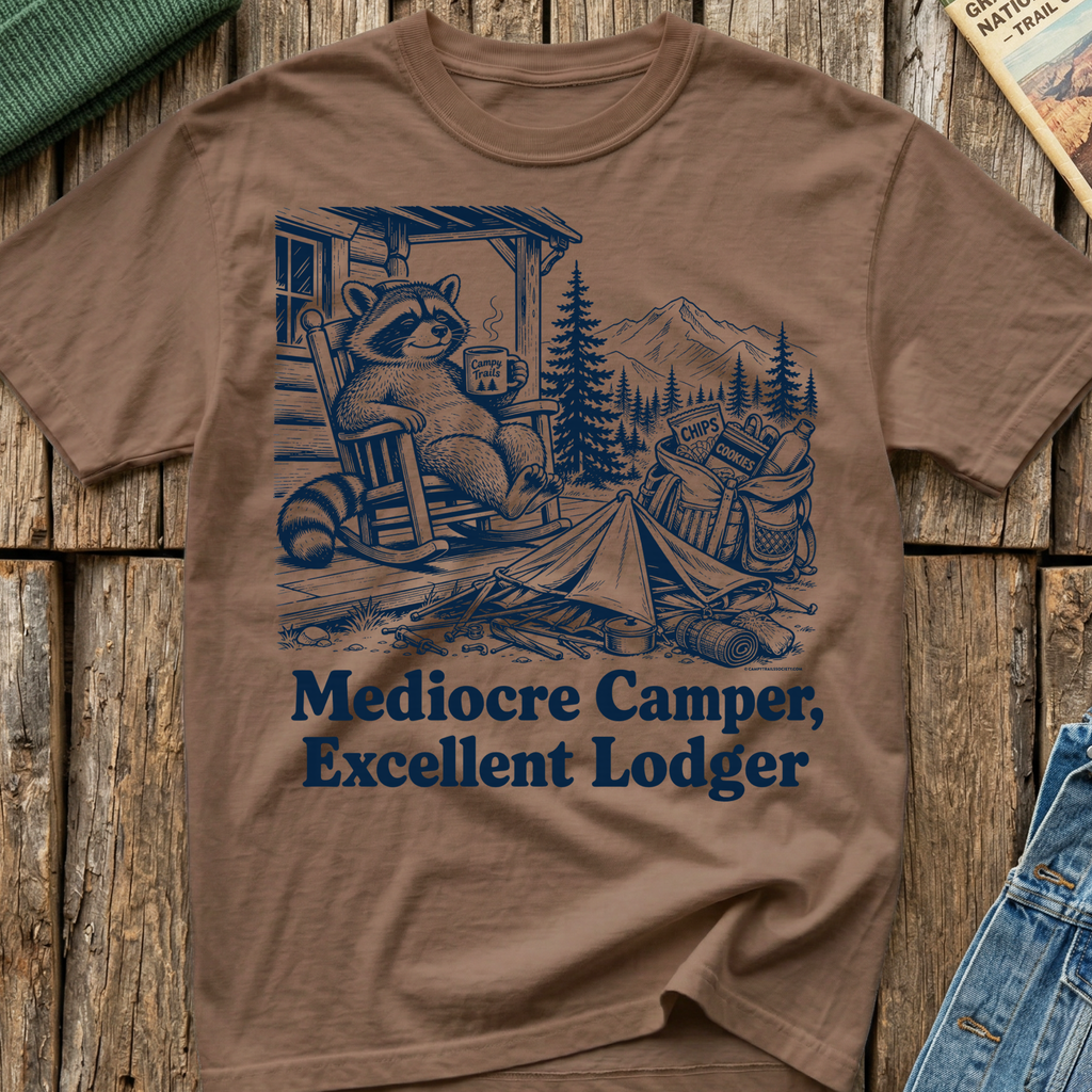 Mediocre Camper Excellent Lodger T-Shirt