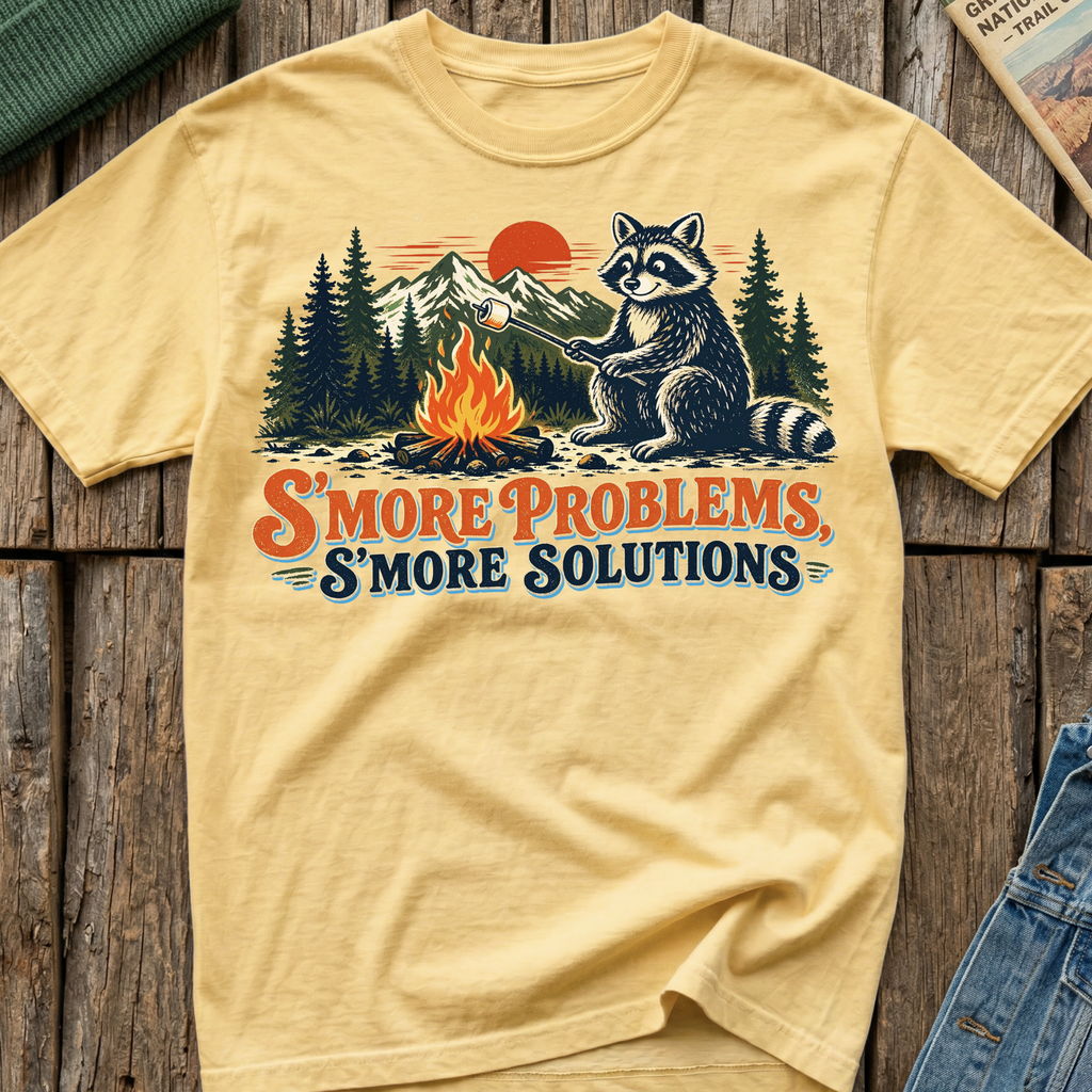S'more Problems Campfire T-Shirt