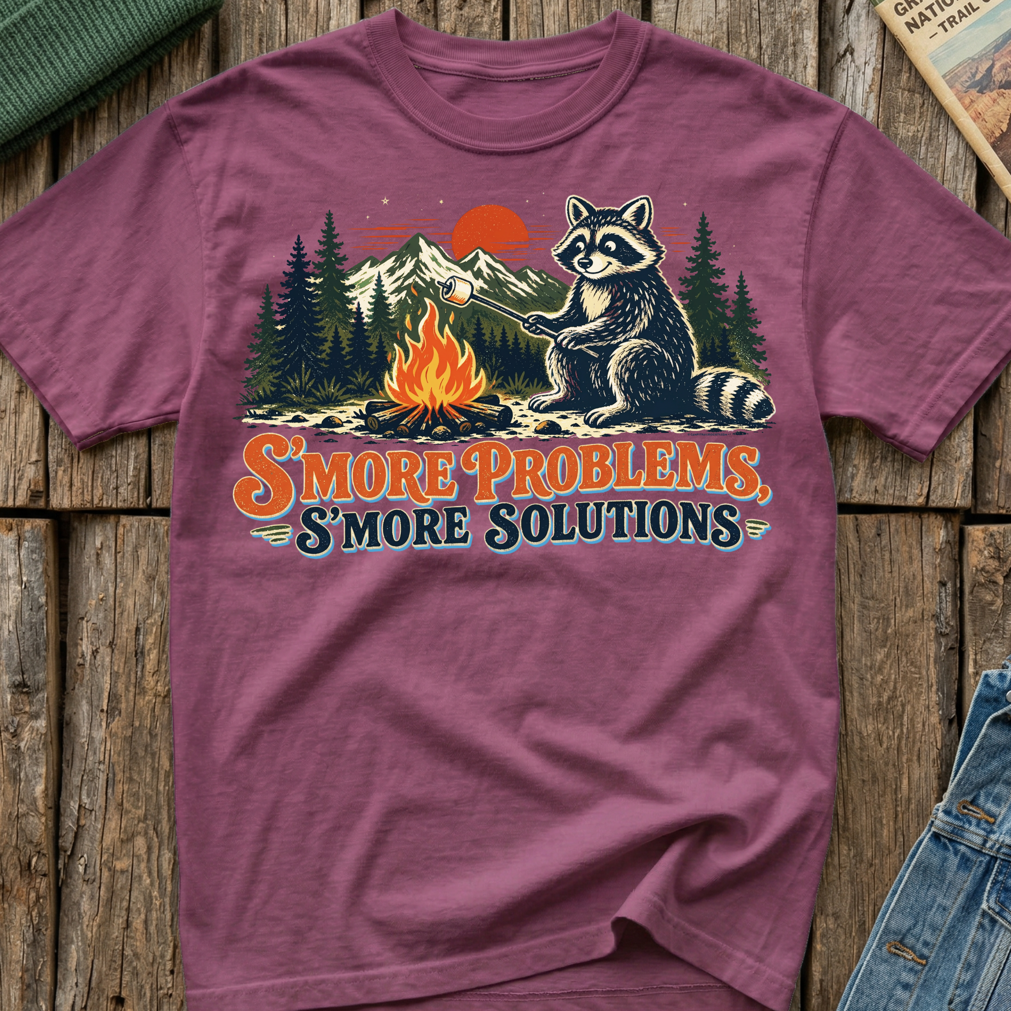 S'more Problems Campfire T-Shirt